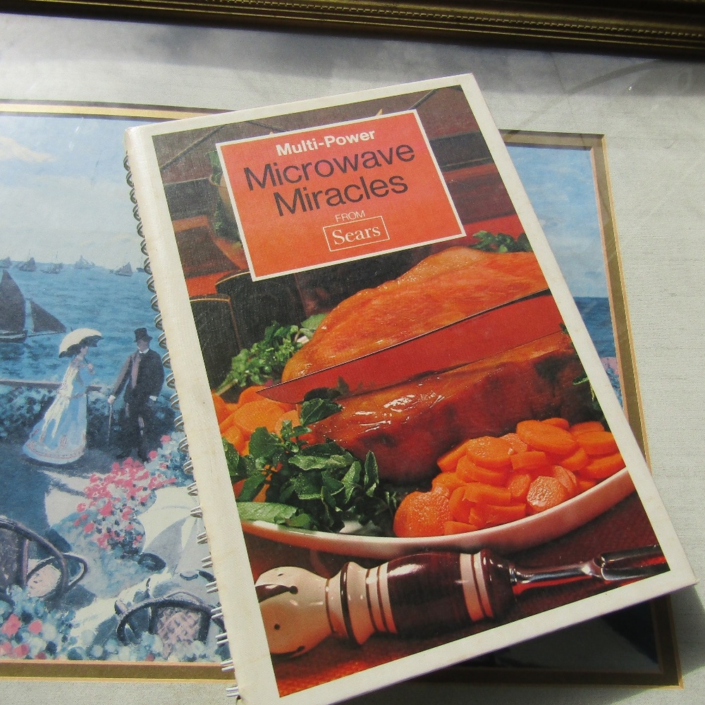 Vintage Microwave Miracles from Sears Cookbook